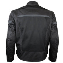 Men's Advanced All Weather Season Mesh/Textile CE Armor Motorcycle Jacket