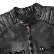 Mens Premium Cowhide Leather 'Street' Cruiser Motorcycle Riding Jacket