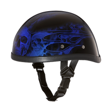 Novelty Eagle- W/ Skull Flames Blue