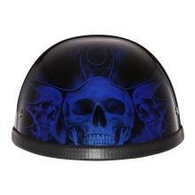 Novelty Eagle- W/ Skull Flames Blue