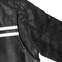 Mens Premium Cowhide Leather 'Street' Cruiser Motorcycle Riding Jacket