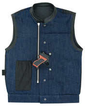 Vance-VB911L-Denim-Black-SOA-Club-Vest-Leather-trim