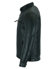 Mens Cafe Racer Gatsby Black Waxed Lambskin Motorcycle Leather Jacket