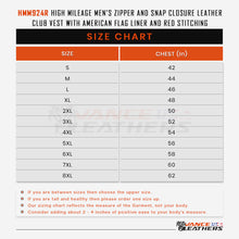 HMM924R Size Chart