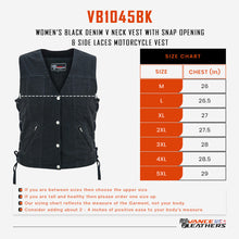 VB1045 Size Chart