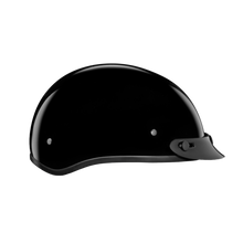 D.O.T. Daytona Skull Cap Jr.- Hi-Gloss Black