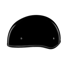 D.O.T. Daytona Skull Cap W/O Visor- Hi-Gloss Black