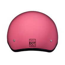 D.O.T. Daytona Skull Cap W/O Visor- Hi-Gloss Pink