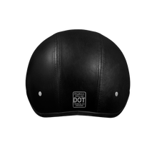 D.O.T. Daytona Skull Cap- Leather Covered