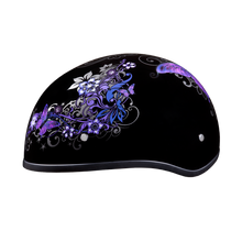 D.O.T. Daytona Skull Cap- W/ Butterfly