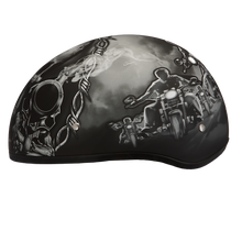 D.O.T. Daytona Skull Cap- W/ Guns