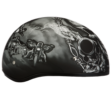 D.O.T. Daytona Skull Cap- W/ Guns