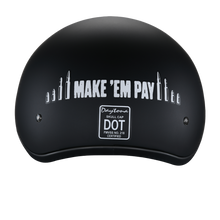 D.O.T. Daytona Skull Cap- W/ Make 'Em Pay