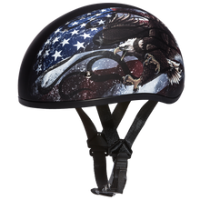 D.O.T. Daytona Skull Cap- W/ Usa