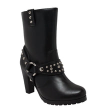 Heeled Boot w/Studs