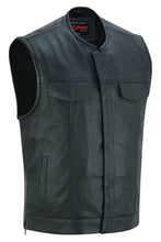 Men's Premium Perforated Single Back Panel Concealment Vest W/O