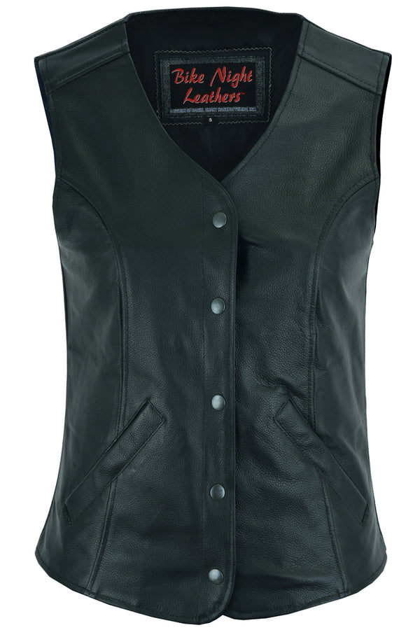 Women's Stylish Longer Body  Vest - Plain Sides