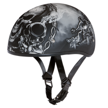 D.O.T. Daytona Skull Cap- W/ Guns