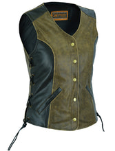 Women's Stylish Longer Body  Vest - Side Laces - Two T