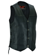 Men's Single Back Panel Concealed Carry Vest (Buffalo Nickel He