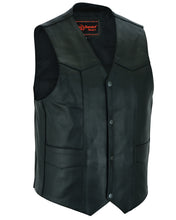 Traditional Single Back Panel Concealed Carry Vest