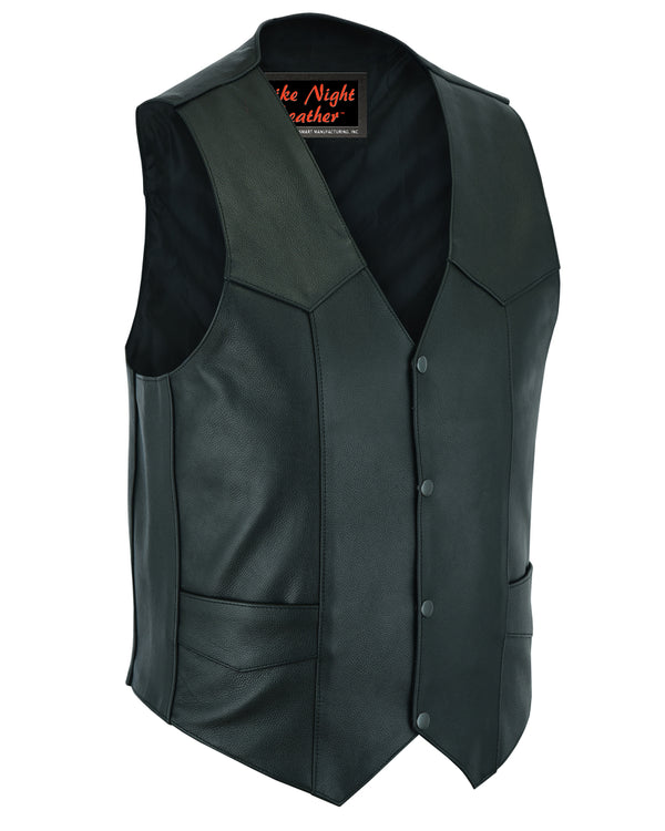 Men's Plain Side Economy Vest