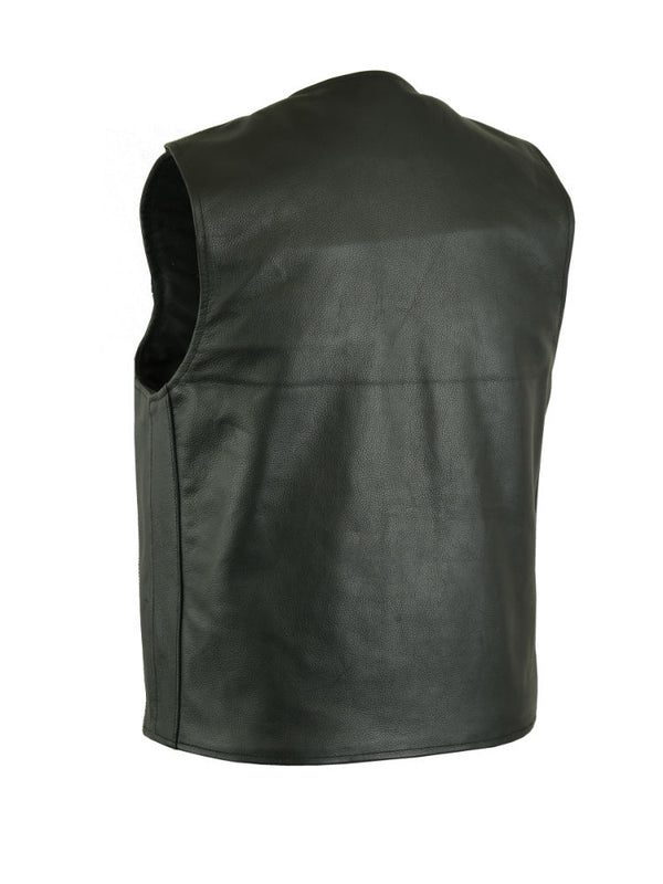 Men's Single Back Panel Concealed Carry Vest (Buffalo Nickel He