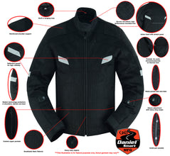 Men's Performance Mesh Jacket - Black