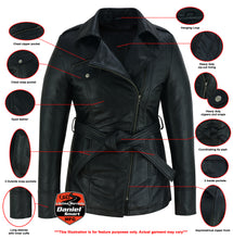 Women's Leather Jacket Black