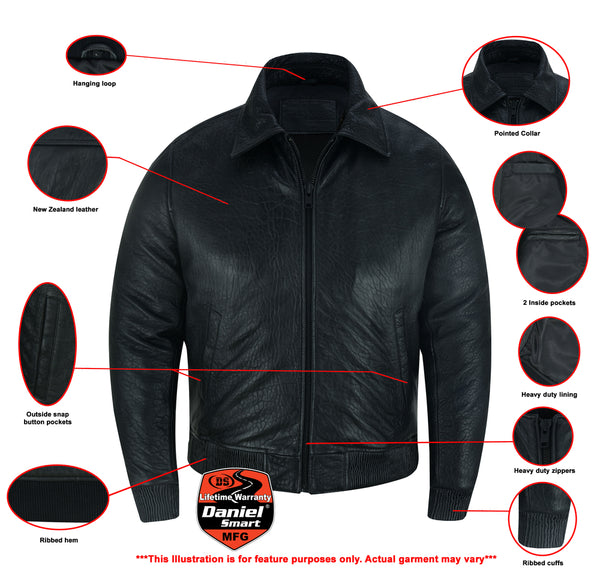 Men's Fashion Leather Jacket