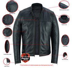 Men's Fashion Leather Jacket