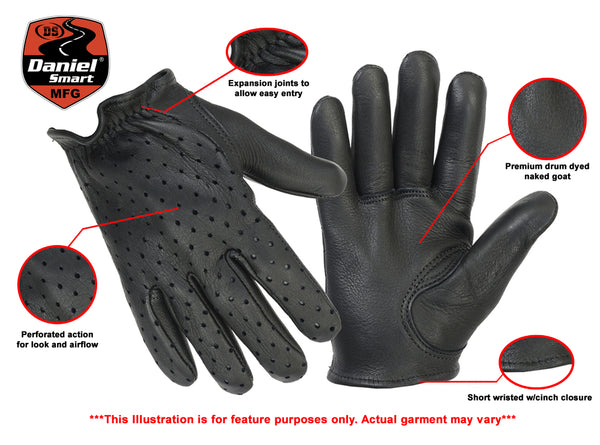 PF Perforated Police Style Glove