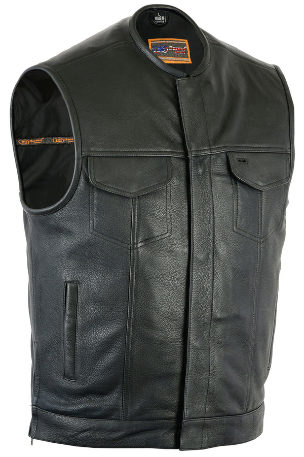 Upgraded Style Gun Pockets, Hidden Gun Metal Zipper, Bottom Sid