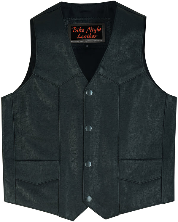 Kids Traditional Style Plain Side Vest