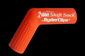 ORANGE Rubber Shift Sock- Orange