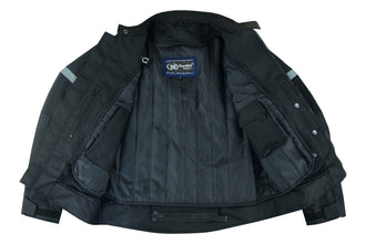 Men's Racer Mesh Jacket - Black