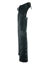 TALL Tall Classic Leather Chaps with Jeans Pockets