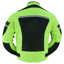 Men's Racer Mesh Jacket - High Vis