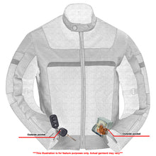 Men's Racer Mesh Jacket - High Vis