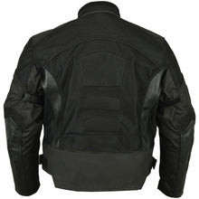 BK Men's Mesh/ Leather Padded Jacket