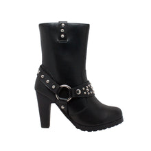 Heeled Boot w/Studs