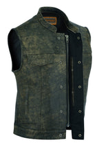 Men's Conceal Carry Antique Brown Vest