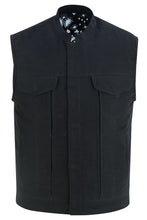 Men's Modern Utility Style Canvas Vest