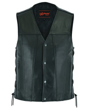 Men's Single Back Panel Concealed Carry Vest