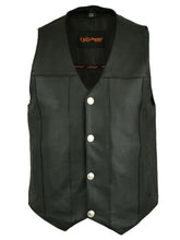 Men's Single Back Panel Concealed Carry Vest (Buffalo Nickel Sn