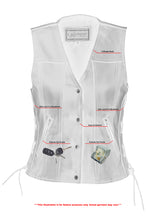 Women's Single Back Panel Concealed Carry Vest