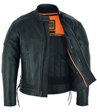 Men's Vented M/C Jacket Side Laces