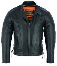 Men's Vented M/C Jacket Side Laces