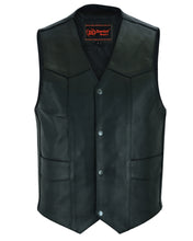 Traditional Single Back Panel Concealed Carry Vest