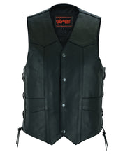 Traditional Single Back Panel Concealed Carry Vest